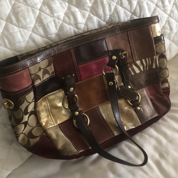 Coach patchwork bag - Picture 3 of 6